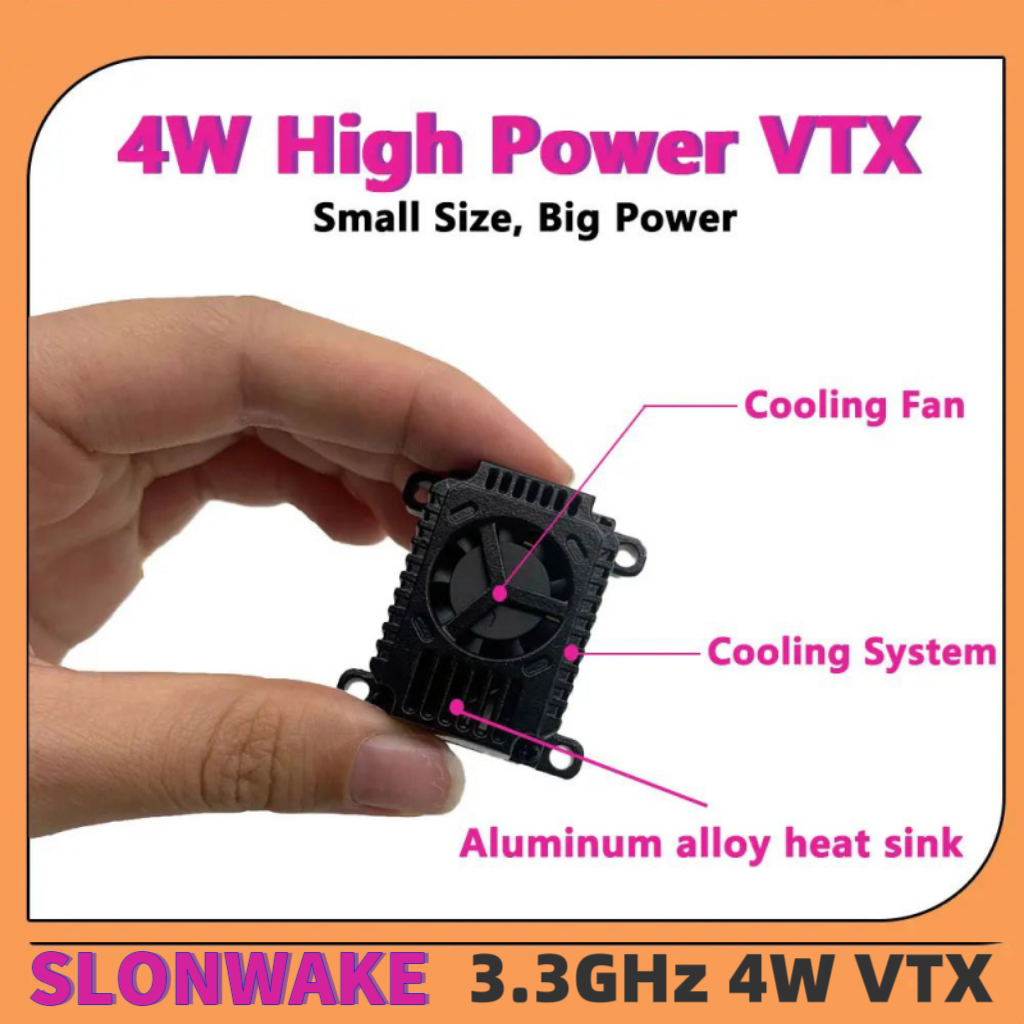 SLONWAKE FPV 3.3G 16CH 4000mW  - Fpv Drone Antenna บทวิจารณ์และราคา