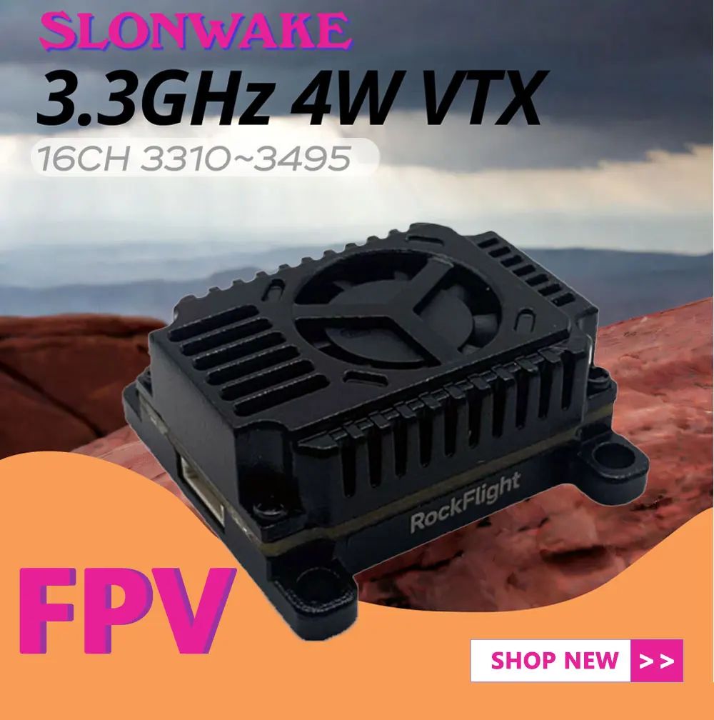 SLONWAKE FPV 3.3G 16CH 4000mW  - Fpv Drone Antenna บทวิจารณ์และราคา