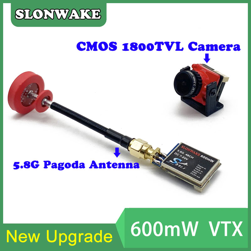 5.8G 48CH 600mW adjustable VTX - Fpv Drone Vtx บทวิจารณ์และราคา