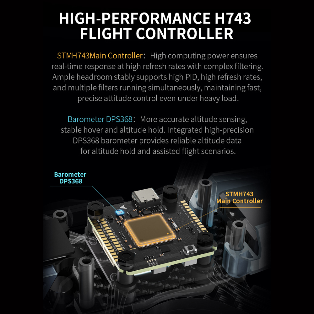 Axisflying H743 PRO Flight Con - Fpv Drone Flight Controller บทวิจารณ์และราคา