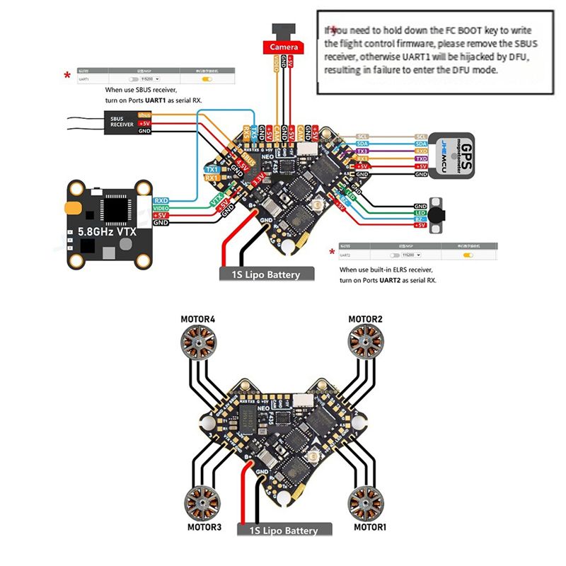 FBIL-F435 NEO 1S AIO Flight Co - Fpv Drone Flight Controller บทวิจารณ์และราคา