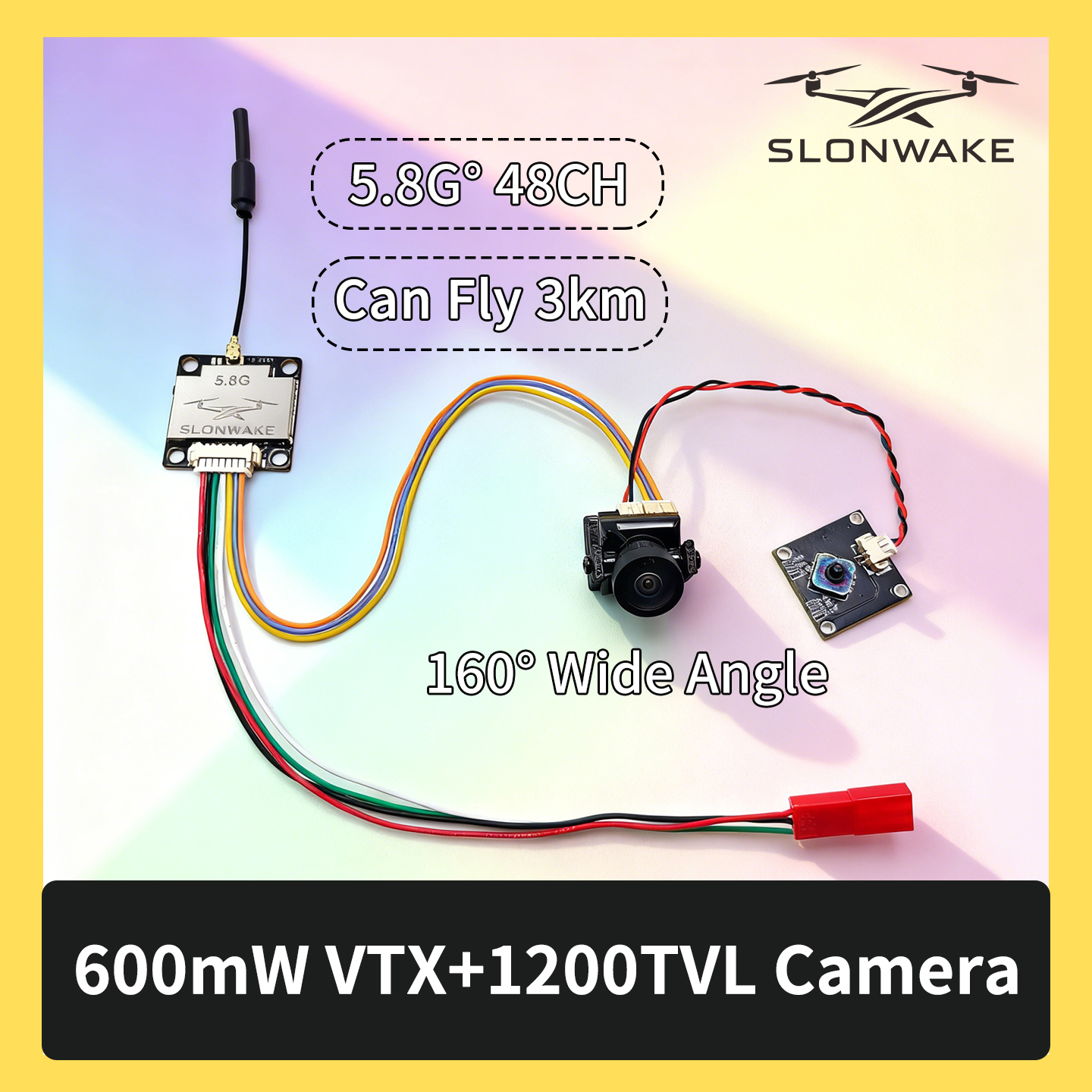SLONWAKE 5.8G 600mW 7-24V FPV  - Fpv Drone Vtx บทวิจารณ์และราคา