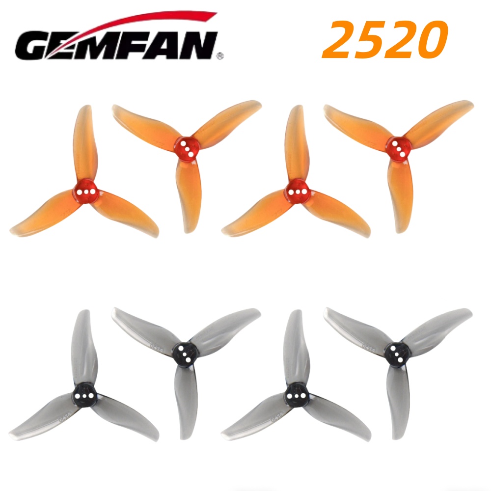 4Pairs Gemfan Hurricane 2520 2 - Fpv Drone Propeller บทวิจารณ์และราคา