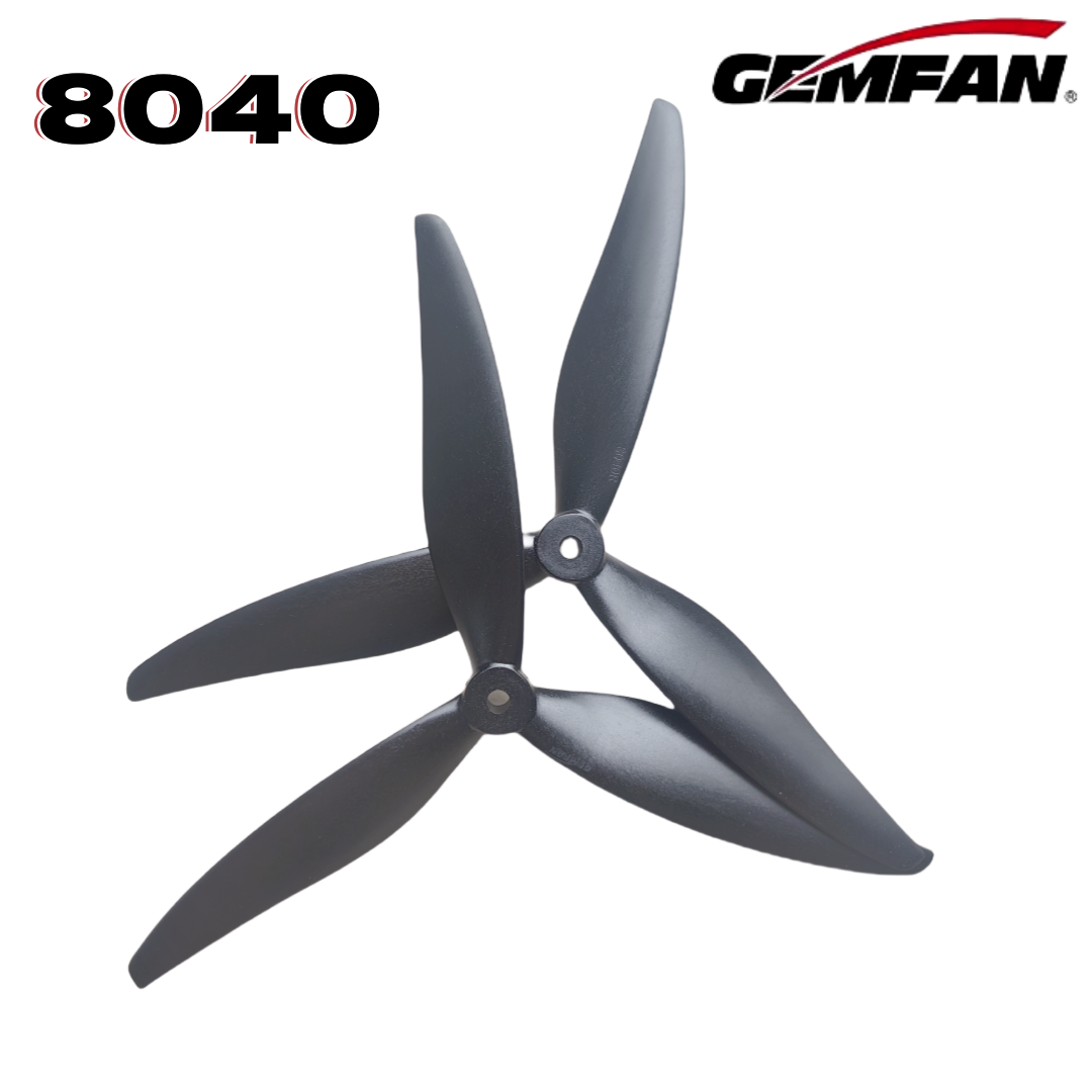 Gemfan 8040 8X4X3 3-blade 8-in - Fpv Drone Propeller บทวิจารณ์และราคา