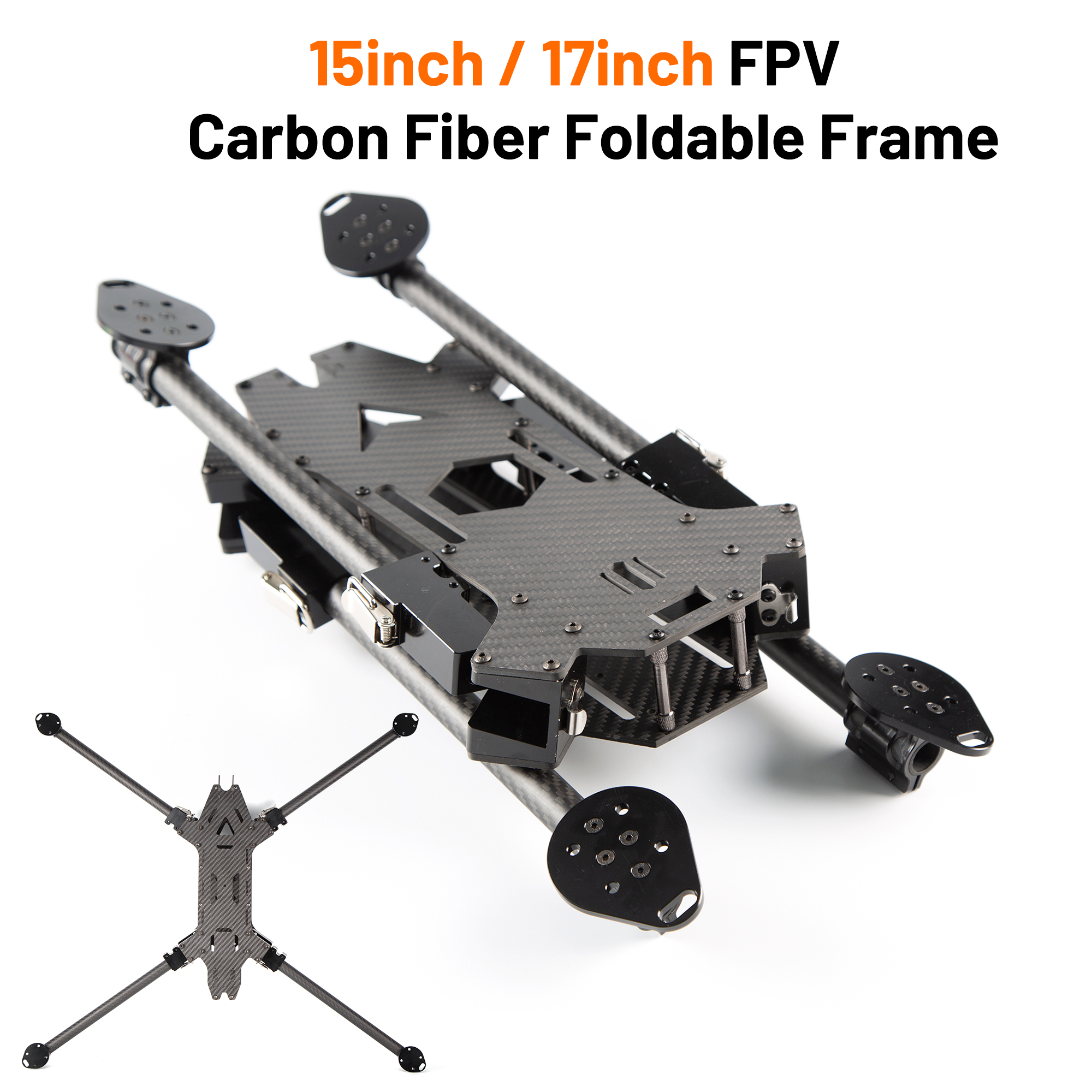 15inch /17inch FPV Carbon Fibe - Fpv Drone Kit บทวิจารณ์และราคา