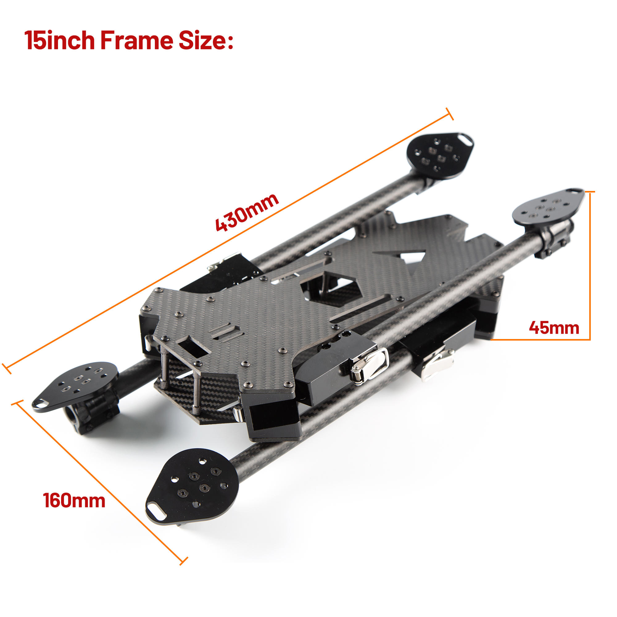 15inch /17inch FPV Carbon Fibe - Fpv Drone Kit บทวิจารณ์และราคา