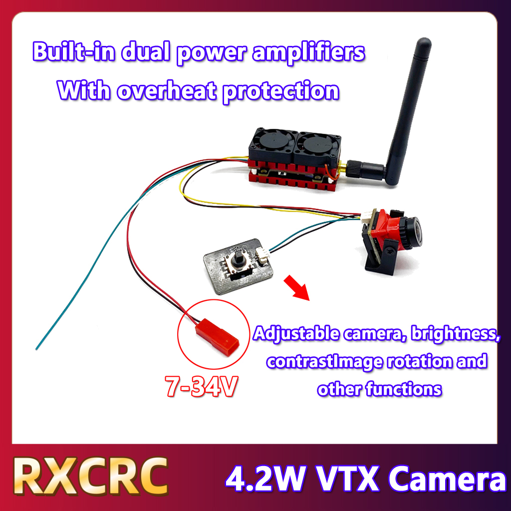 RXCRC 5.8G 48CH 4.2W High Powe - Fpv Drone Vtx บทวิจารณ์และราคา