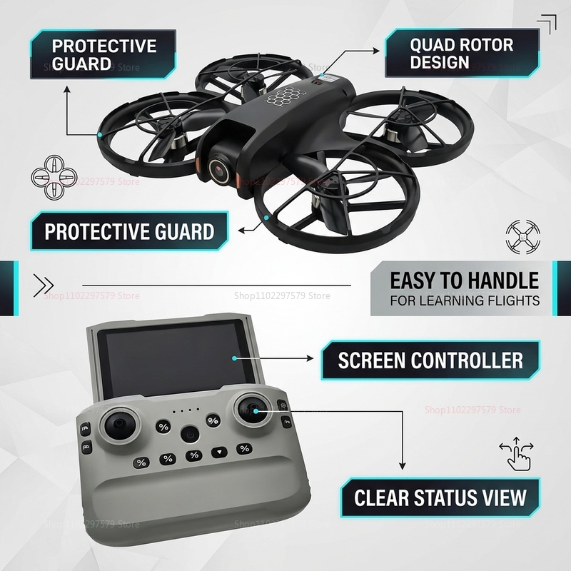 2026 New M5 Mini Drone 8K HD C - Fpv Drone Charger บทวิจารณ์และราคา