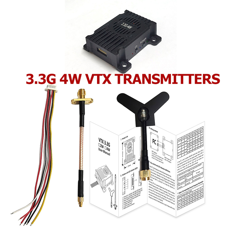 3.3GHz 3.3G 4W FPV Drones Mode - Fpv Drone Antenna บทวิจารณ์และราคา
