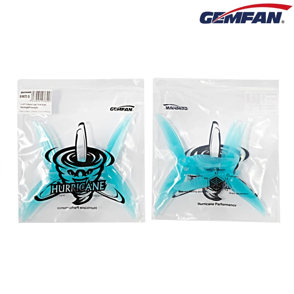 10Pairs (10CW + 10CCW) Gemfan  - Fpv Drone Propeller บทวิจารณ์และราคา