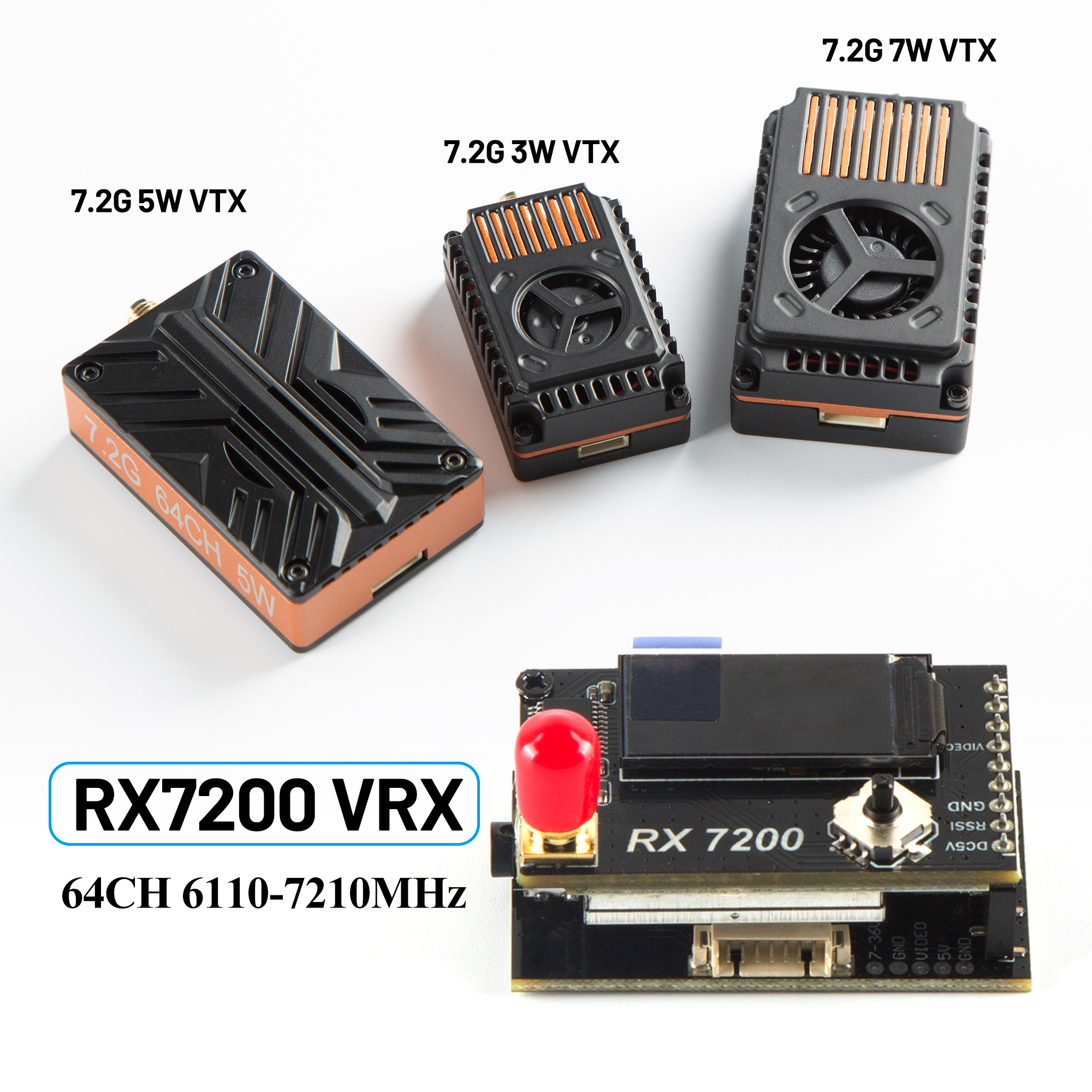 7.2G Video Receiver Module 64- - Fpv Drone Goggles บทวิจารณ์และราคา
