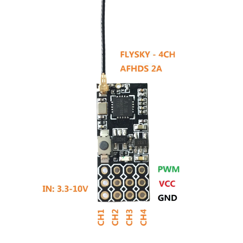 Flysky FS2A Mini Receiver 4CH  - Fpv Drone Flight Controller บทวิจารณ์และราคา