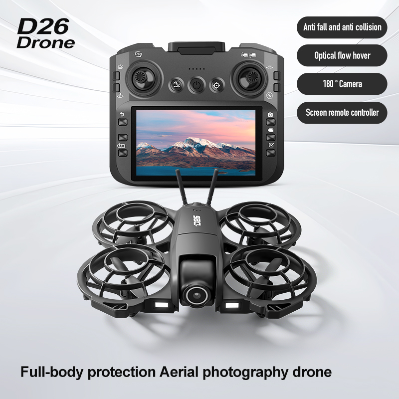 D26 Drone 4K Aerial HD 180° Ca - Fpv Drone Charger บทวิจารณ์และราคา