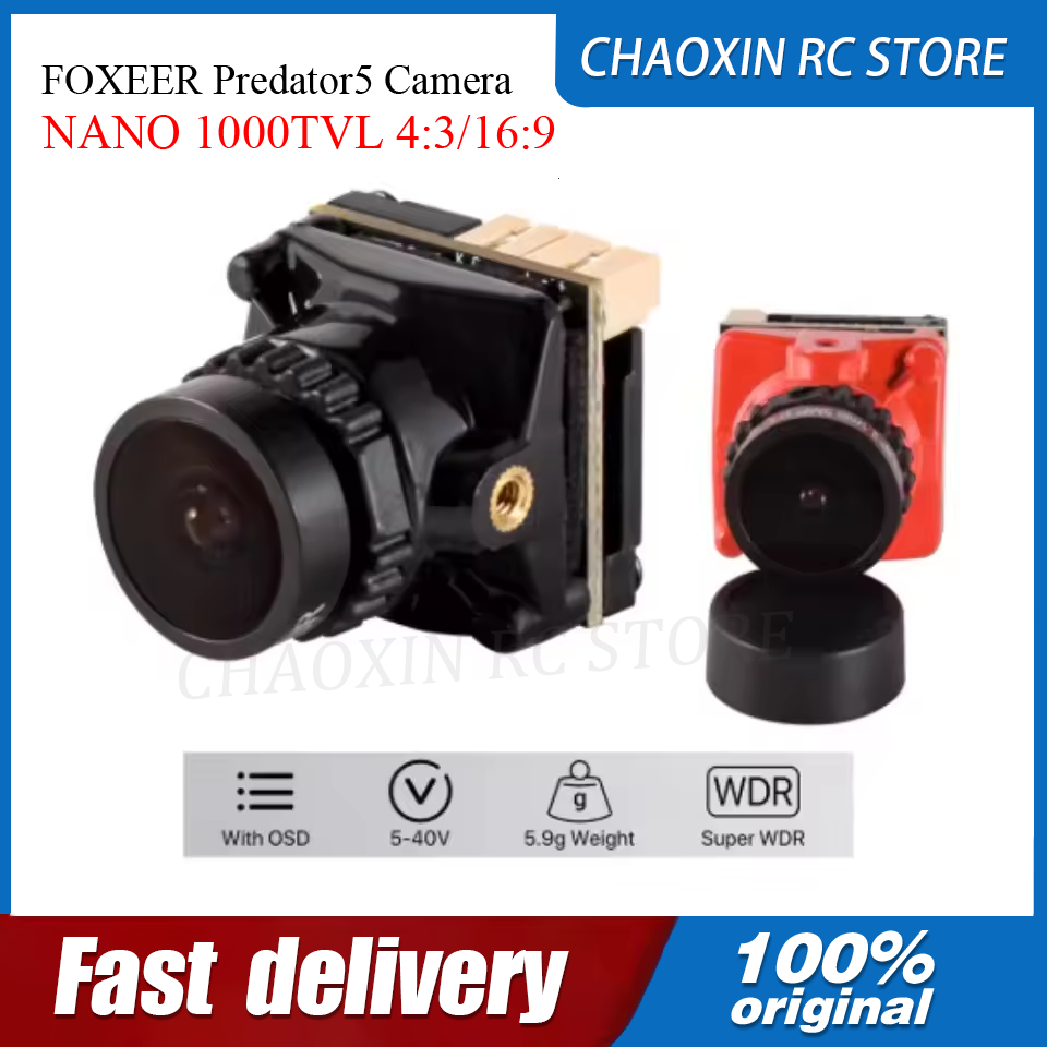 FOXEER Predator5 Camera NANO 1 - Fpv Drone Battery บทวิจารณ์และราคา