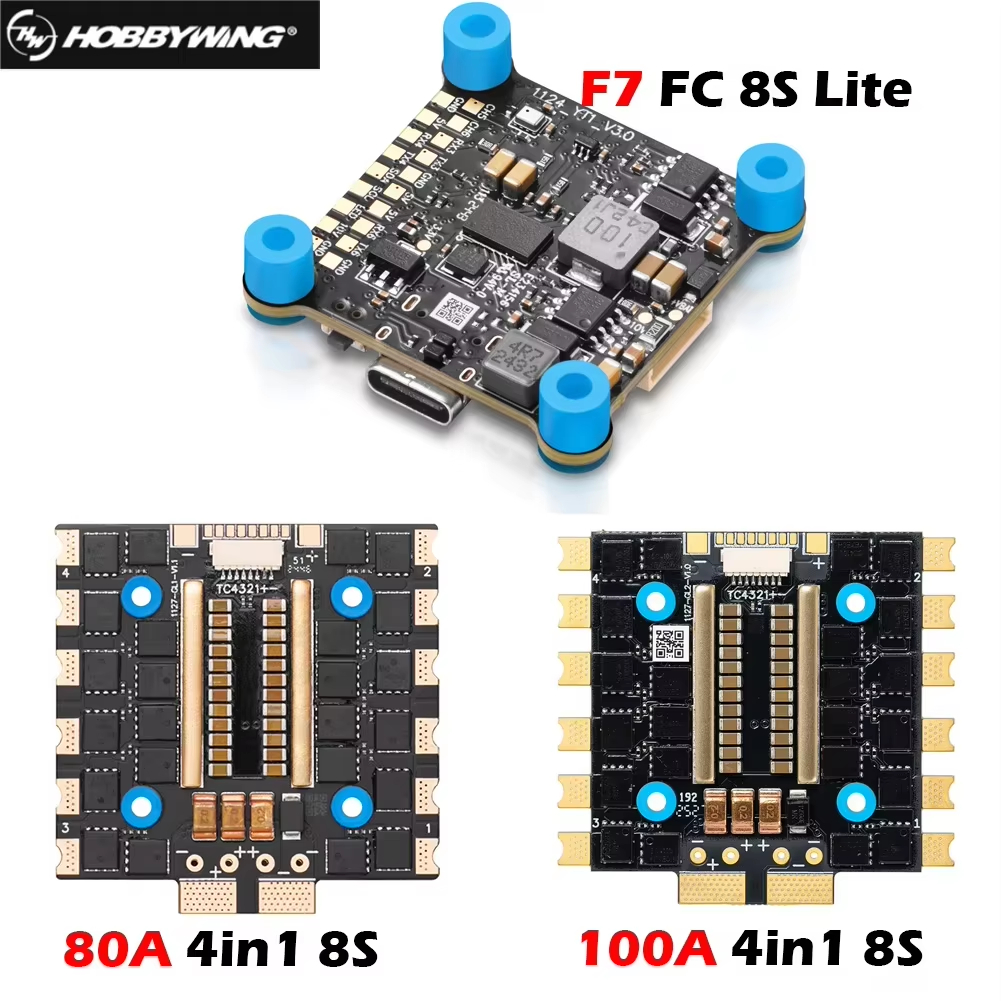 HobbyWing XRotor 80A  100A 4in - Fpv Drone Flight Controller บทวิจารณ์และราคา