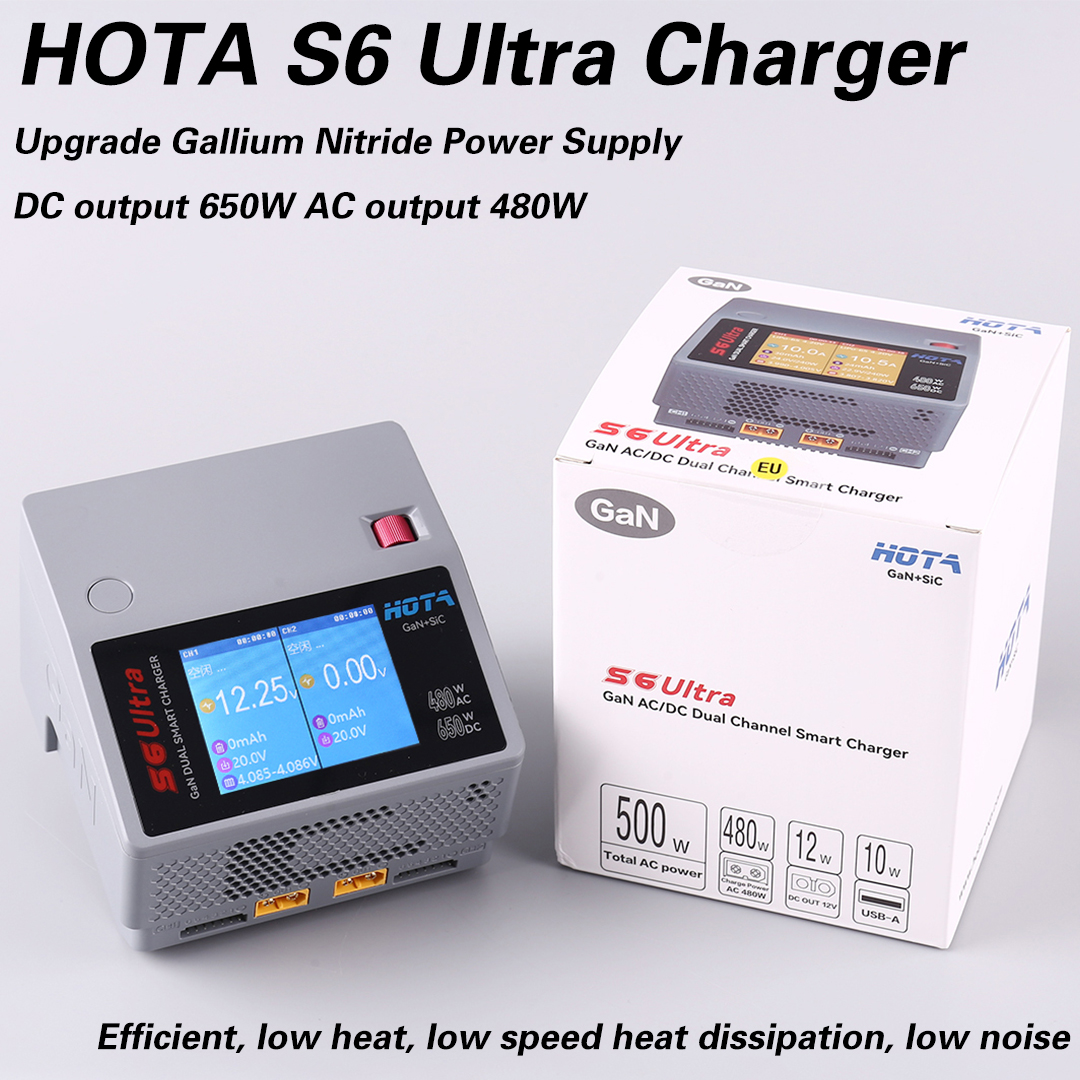 HOTA S6 Ultra Gallium Nitride  - Fpv Drone Charger บทวิจารณ์และราคา