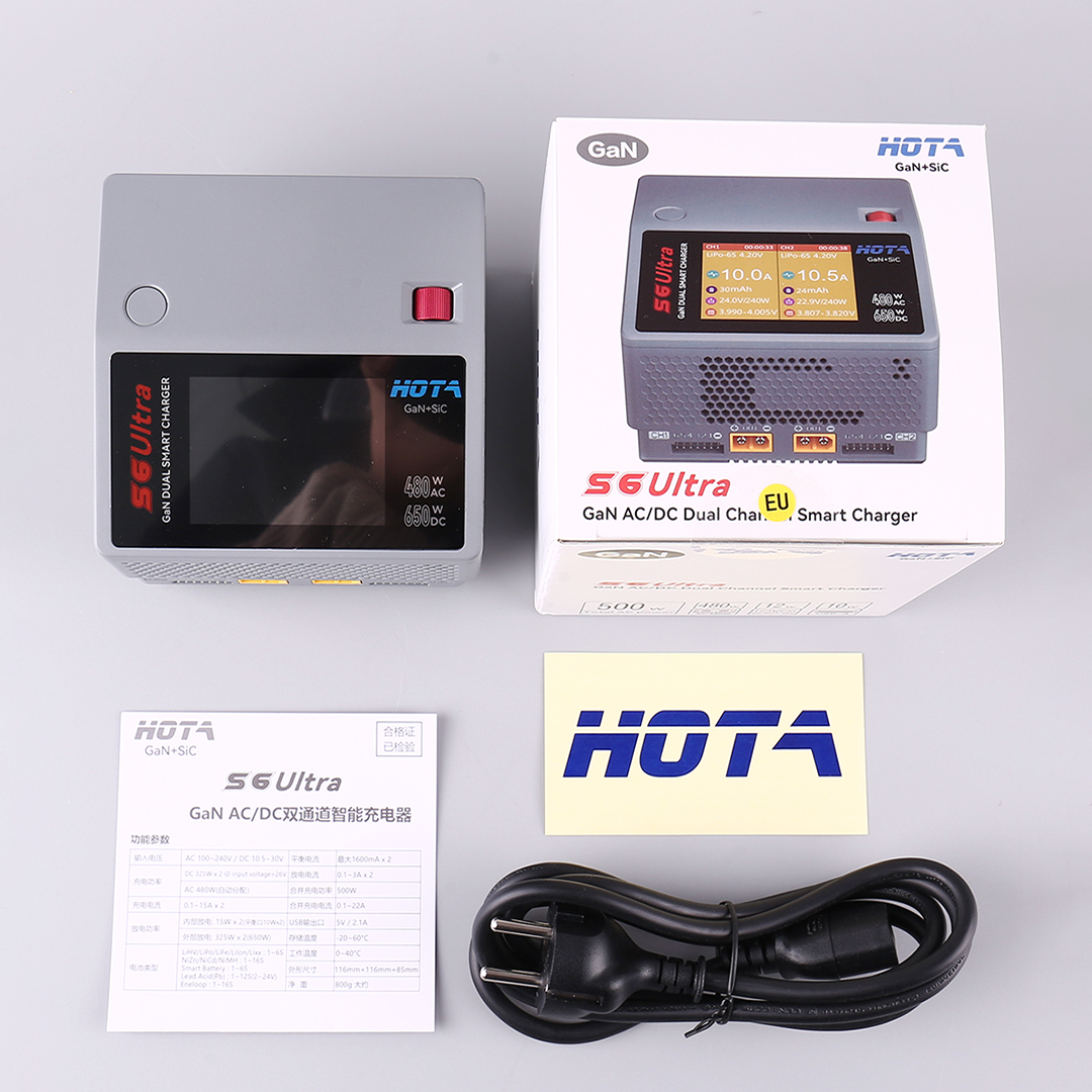 HOTA S6 Ultra Gallium Nitride  - Fpv Drone Charger บทวิจารณ์และราคา