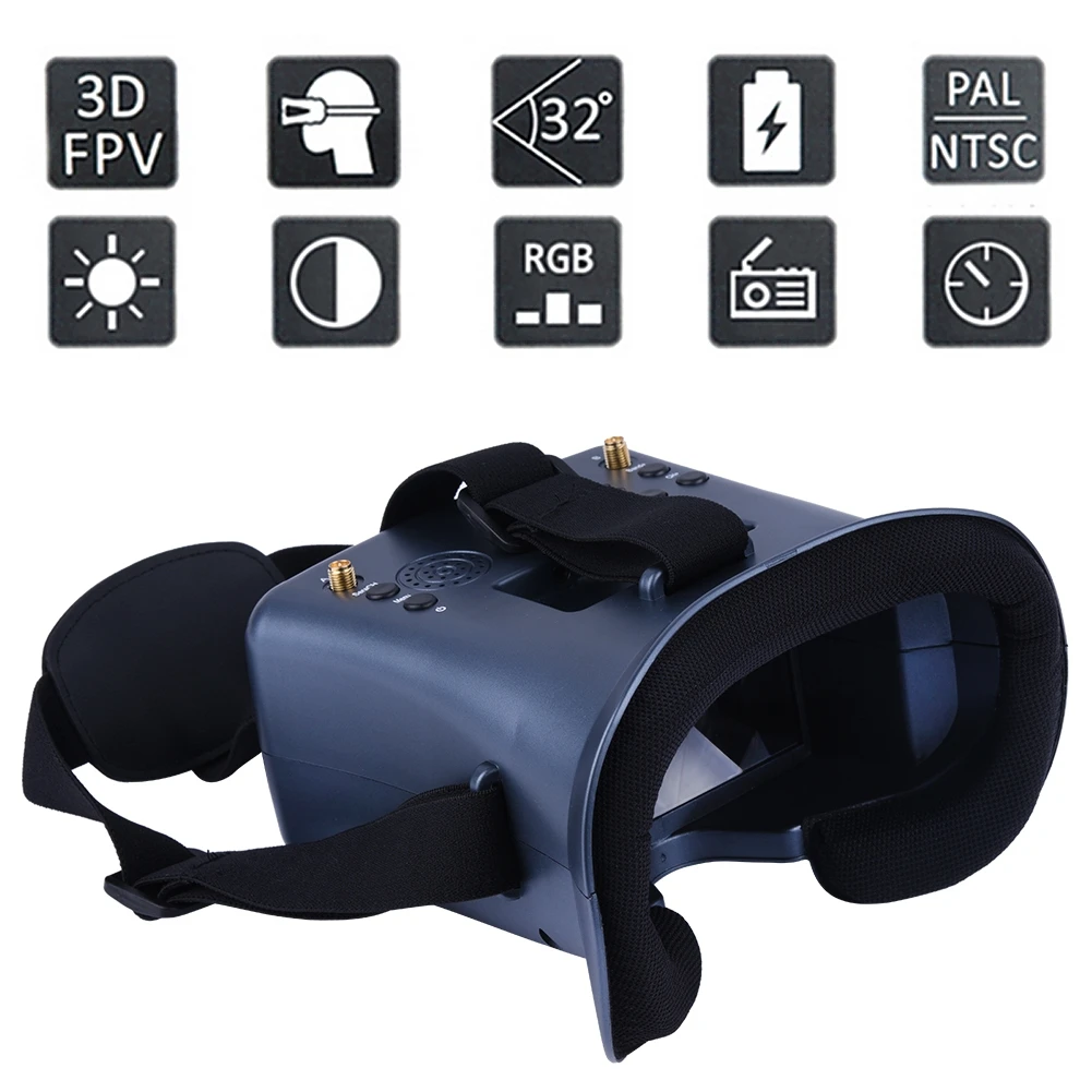 5.8G 40CH 4.3 Inch 800*480 Vid - Fpv Drone Goggles บทวิจารณ์และราคา