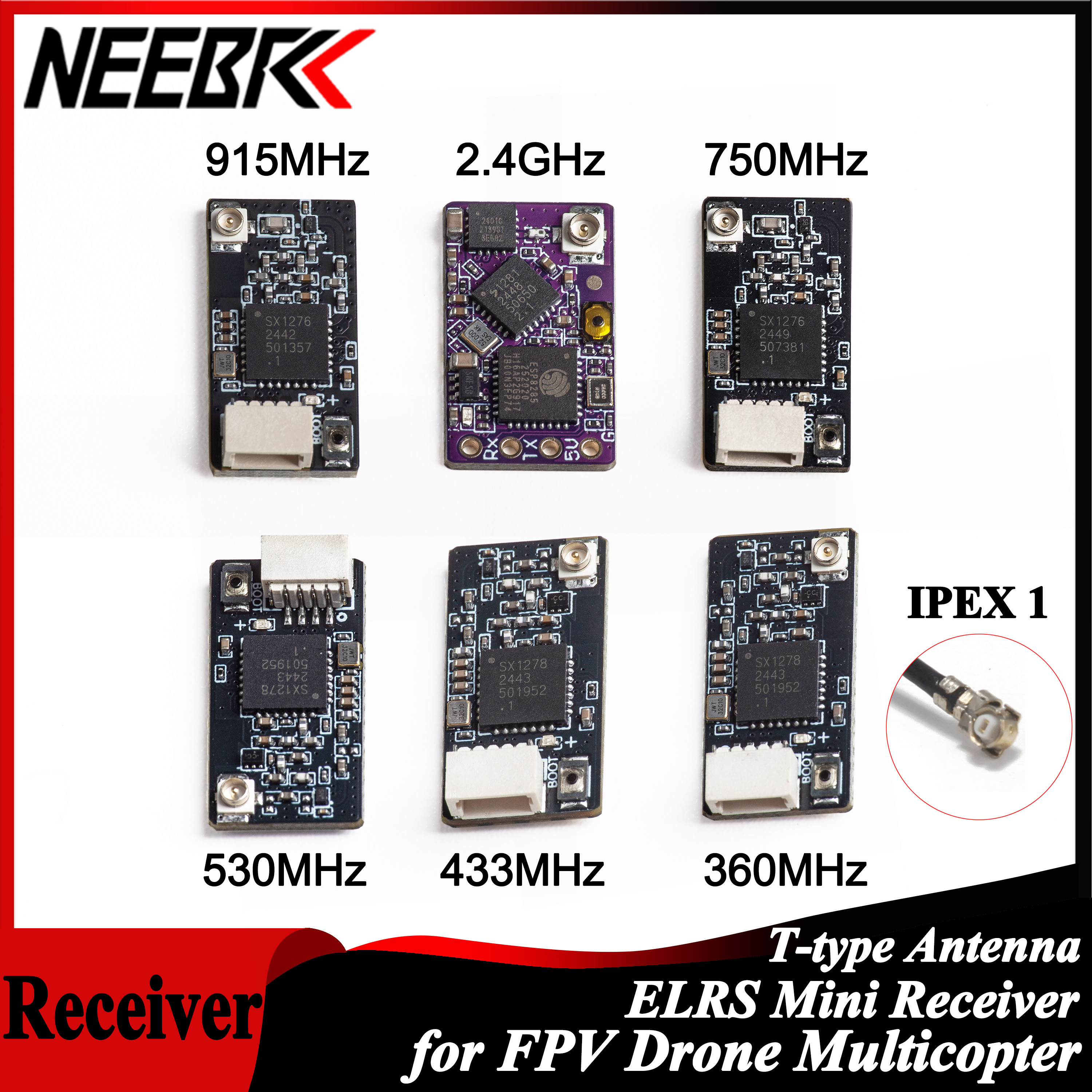 NEEBRC ELRS 2.4G/915Mhz/360Mhz - Fpv Drone Antenna บทวิจารณ์และราคา