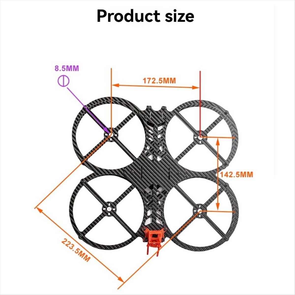 WOW! 5Inch FPV Drone Frame 223 - Fpv Drone Tool Kit บทวิจารณ์และราคา