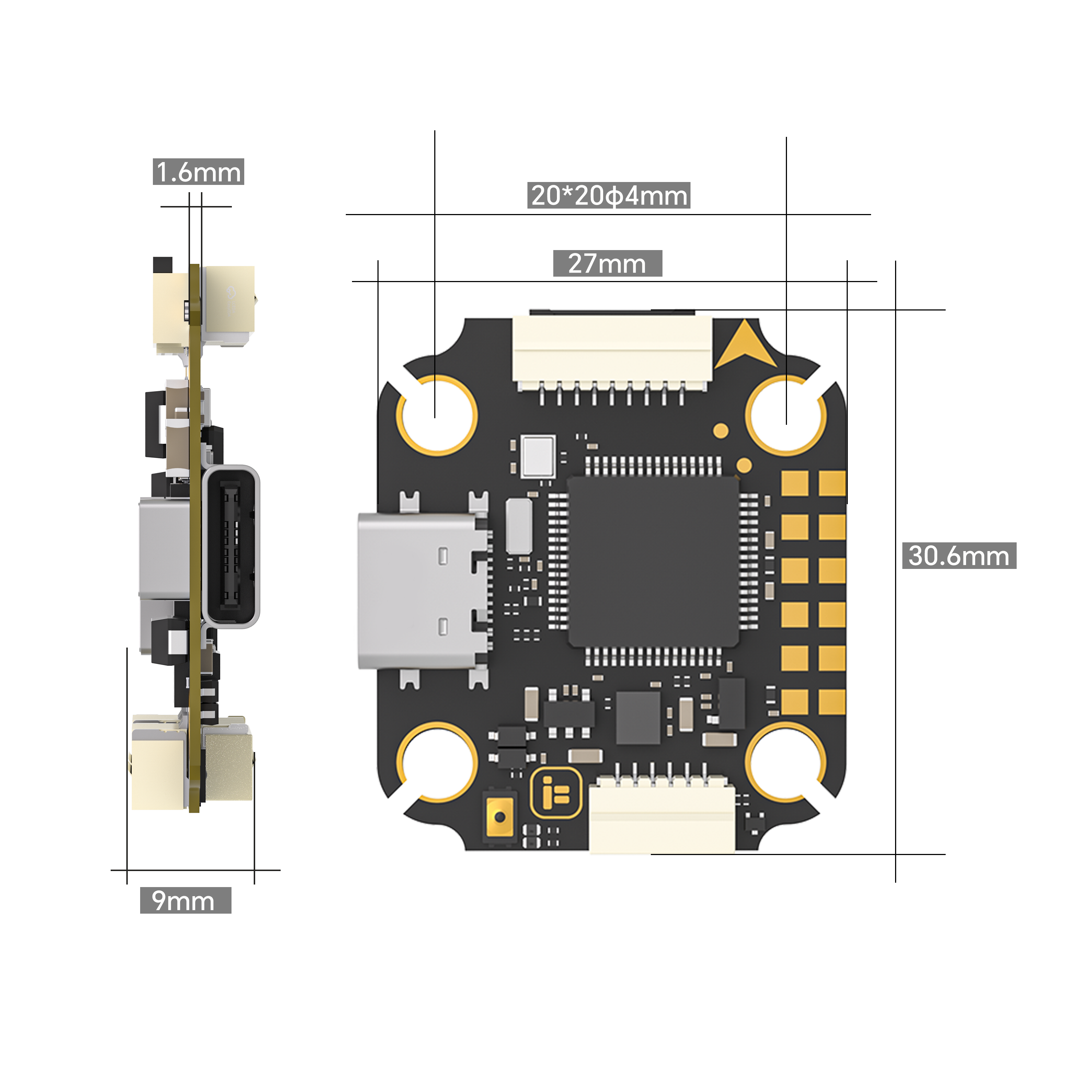 iFlight Borg F7 Mini Stack Fli - Fpv Drone Flight Controller บทวิจารณ์และราคา