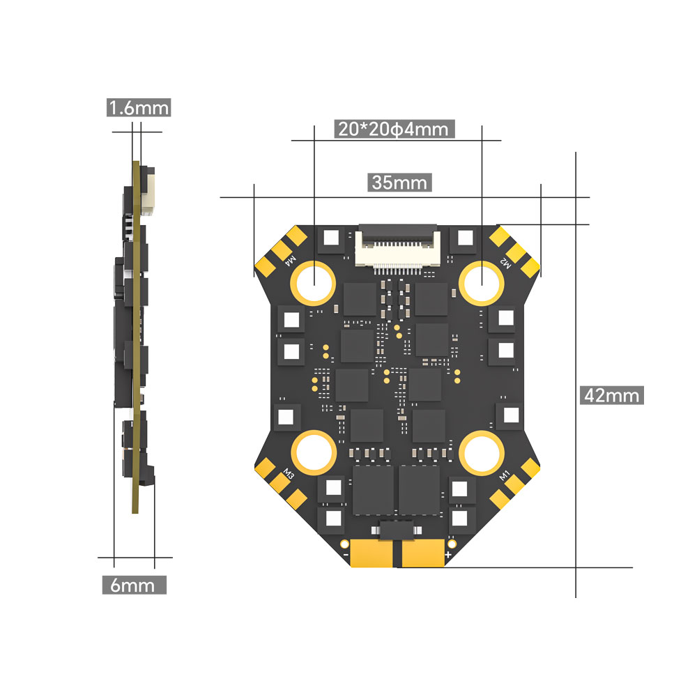 iFlight Borg F7 Mini Stack Fli - Fpv Drone Flight Controller บทวิจารณ์และราคา