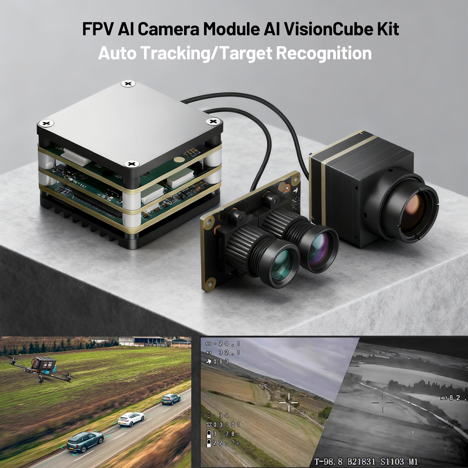 FPV AI Camera Module AI Vision - Fpv Drone Kit บทวิจารณ์และราคา